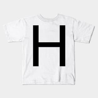 Helvetica H Kids T-Shirt